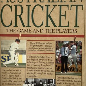Australian Cricket. The game and the players